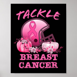 Póster Lucha contra el cáncer de mama Fútbol Awaren por e