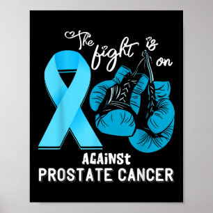 Póster Lucha contra el cáncer de próstata