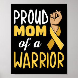 Póster Lucha contra el cáncer infantil Cita para tu madre