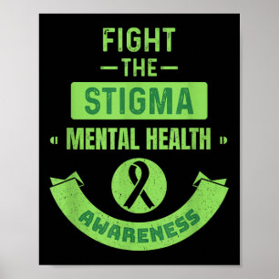 Póster Lucha contra el estigma Terapia de Concienciación