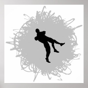 Póster Lucha contra el estilo esgrimido