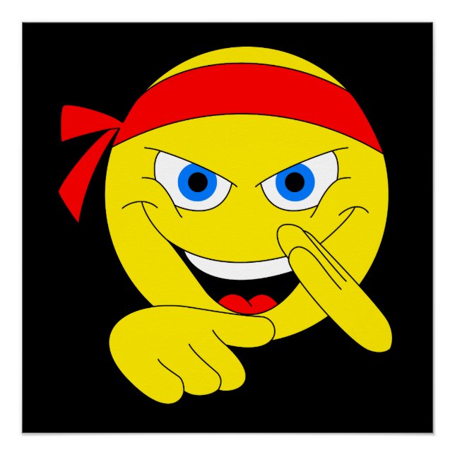 Póster Lucha contra la Emoji (Anverso)