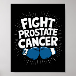 Póster Lucha contra la sensibilización sobre el cáncer de