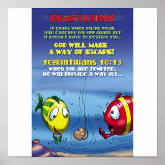 Póster Lucha contra la tentación
