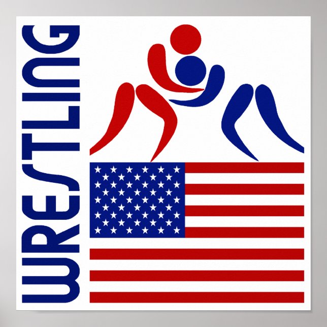 Póster Lucha contra los Estados Unidos (Frente)