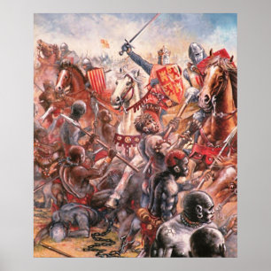 Póster Lucha de los cruzados