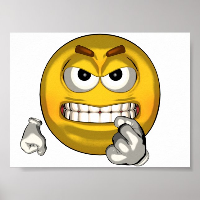 Póster Lucha - diente (Frente)