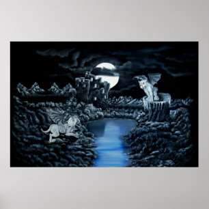 Póster Lucha entre Golem y Golem