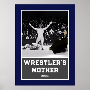 Póster Lucha Libre Divertida