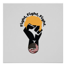 Póster Lucha, Lucha, Lucha