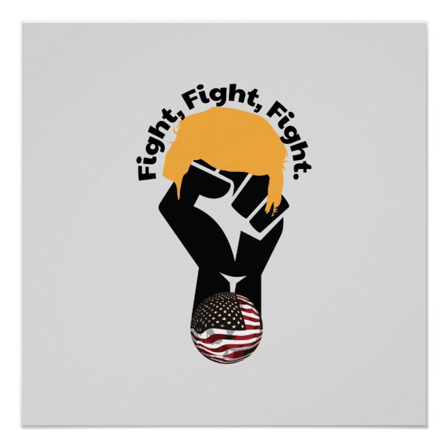 Póster Lucha, Lucha, Lucha (Anverso)