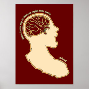 Póster Lucha o huida