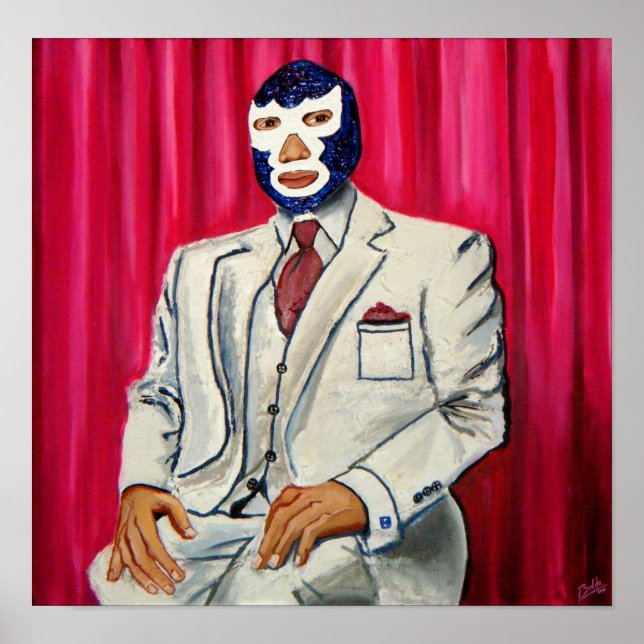 Póster Luchador (Frente)