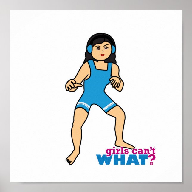 Póster Luchador - Medio (Frente)