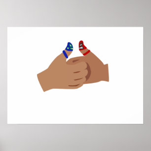 Póster Luchadores de la guerra de los tibios
