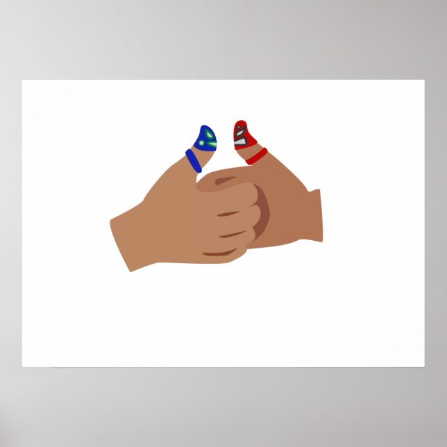 Póster Luchadores de la guerra de los tibios (Frente)