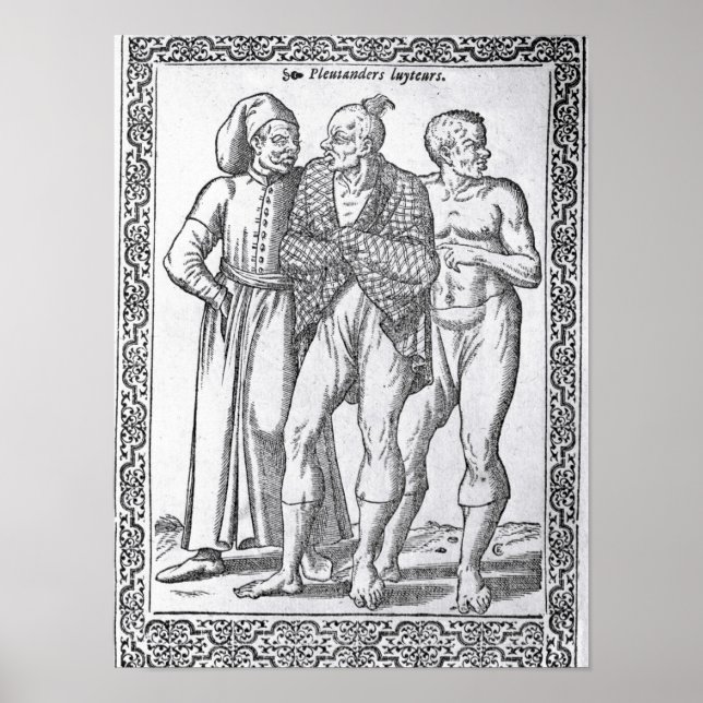 Póster Luchadores turcos (Frente)