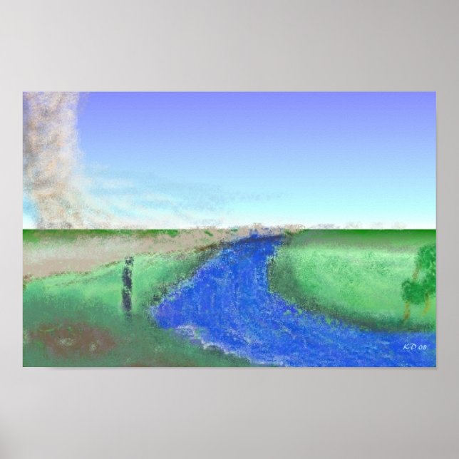 Póster Luchando contra el diablo (Frente)