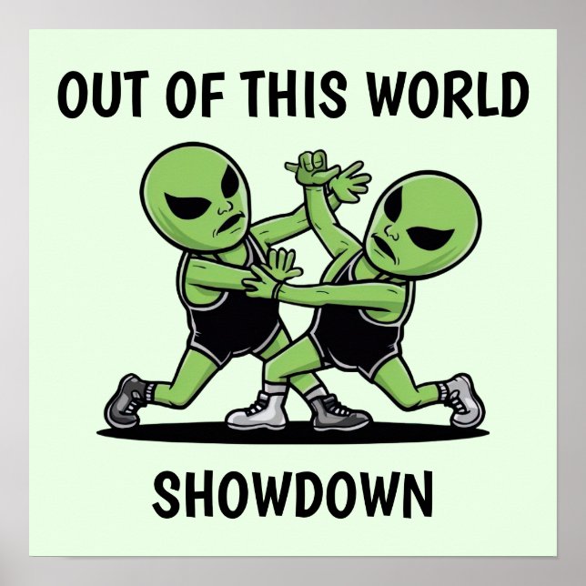 Póster Luchando contra los extranjeros (Frente)