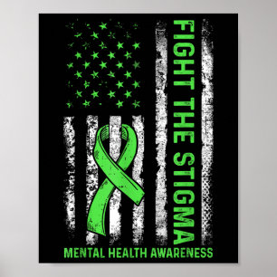 Póster Luchar Contra El Estigma De La Ley De Salud Mental