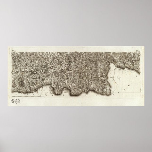 Póster Luchon, Bareges, Bagneres (Frente)