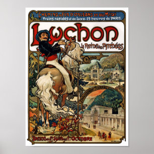 Póster Luchon, Mucha