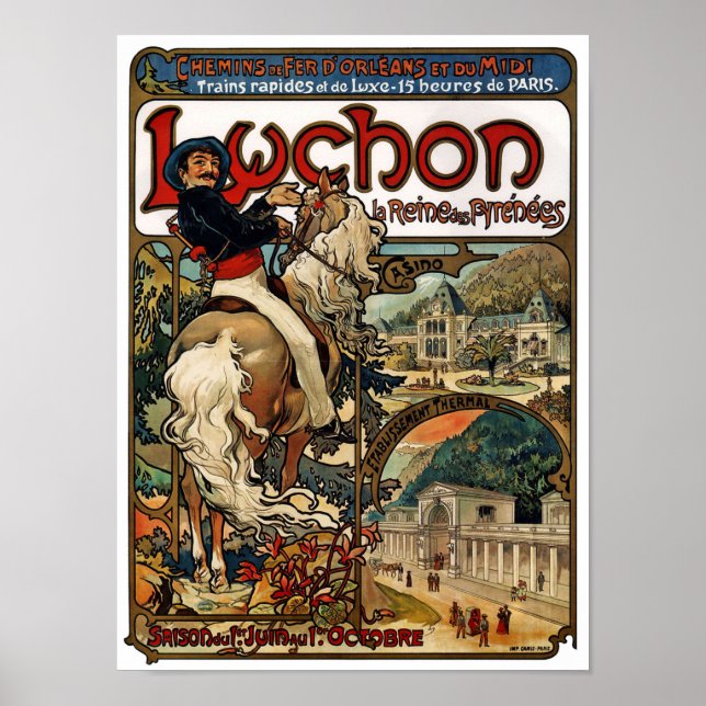 Póster Luchon, Mucha (Frente)