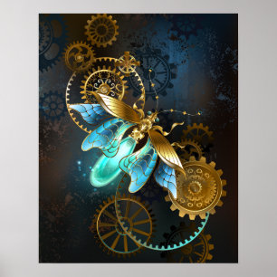 Póster Luciérnaga de Steampunk