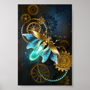 Póster Luciérnaga de Steampunk