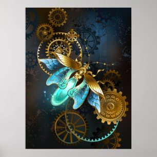 Póster Luciérnaga de Steampunk