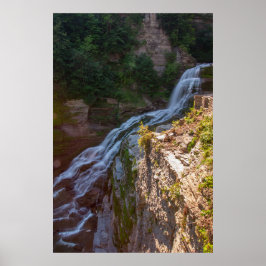 Póster Lucifer Falls, Parque Estatal Robert H Treman, NY