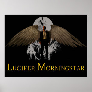 Póster Lucifer winged