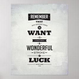 Póster Luck - 8"x10" Art Print