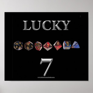 Póster Lucky 7
