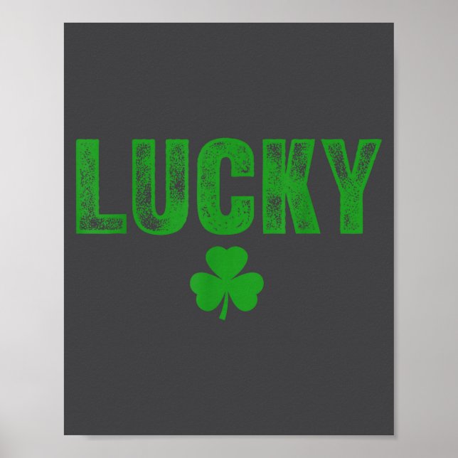 Póster Lucky And Lucky Forer St Patricks Day  (Frente)