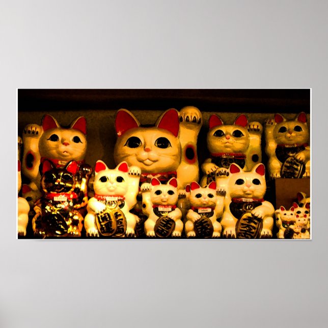 Póster Lucky Beconing Kitty (Frente)