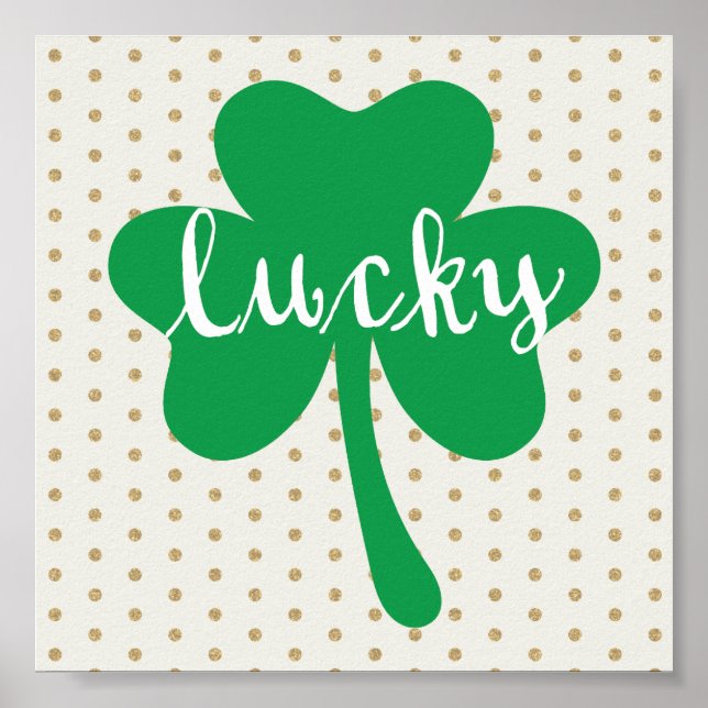 Póster Lucky Clover (Frente)
