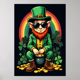 Póster Lucky Leprechaun
