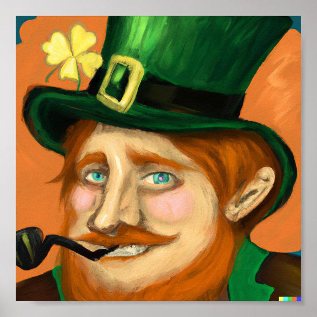Póster Lucky Leprechaun San Patricio (Frente)