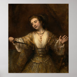 Póster Lucretia - Rembrandt Fine Art Poster