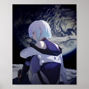Póster Lucy Cyberpunk Edgerunners Moon