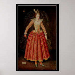 Póster Lucy Harrington, condesa de Bedford