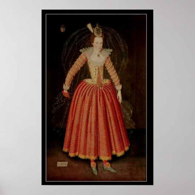 Póster Lucy Harrington, condesa de Bedford (Frente)