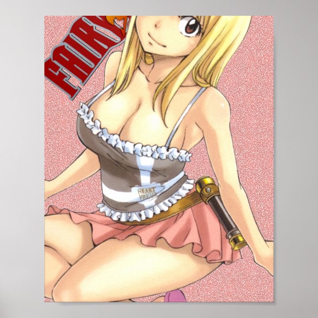 Póster lucy heartfilia  (Frente)