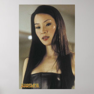 Póster Lucy Liu, ángeles de Charlies