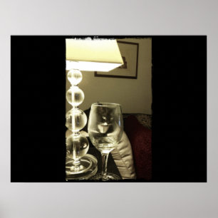 Póster Lucy Wine Glass