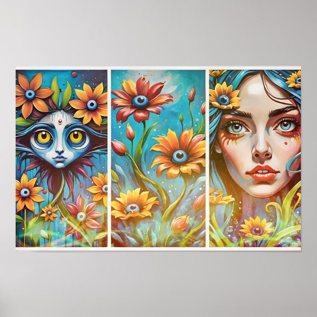 Póster Lucys Magic Garden (Frente)