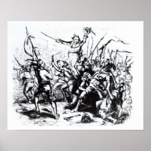 Póster Luddite Rioters, 1811-12