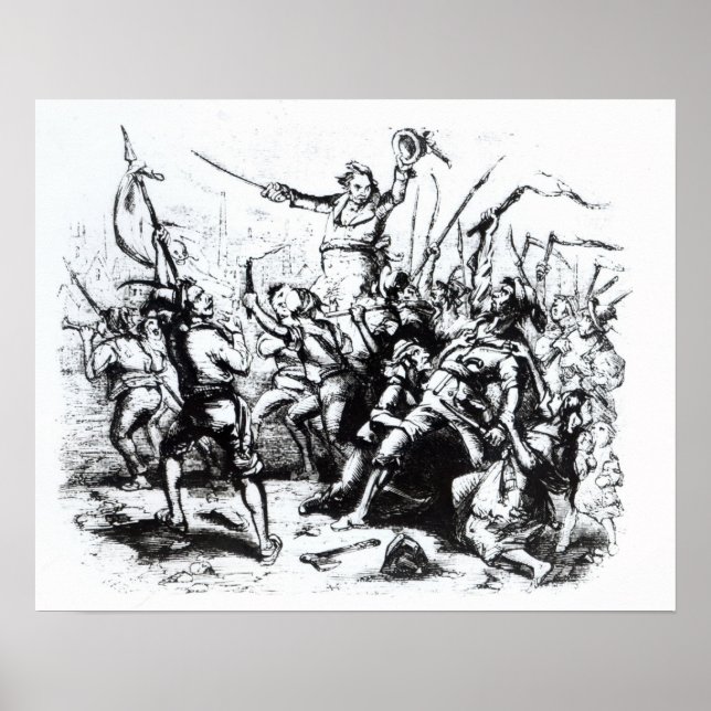 Póster Luddite Rioters, 1811-12 (Frente)