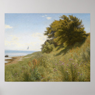Póster Ludvig Kabell - Día de verano en el mar